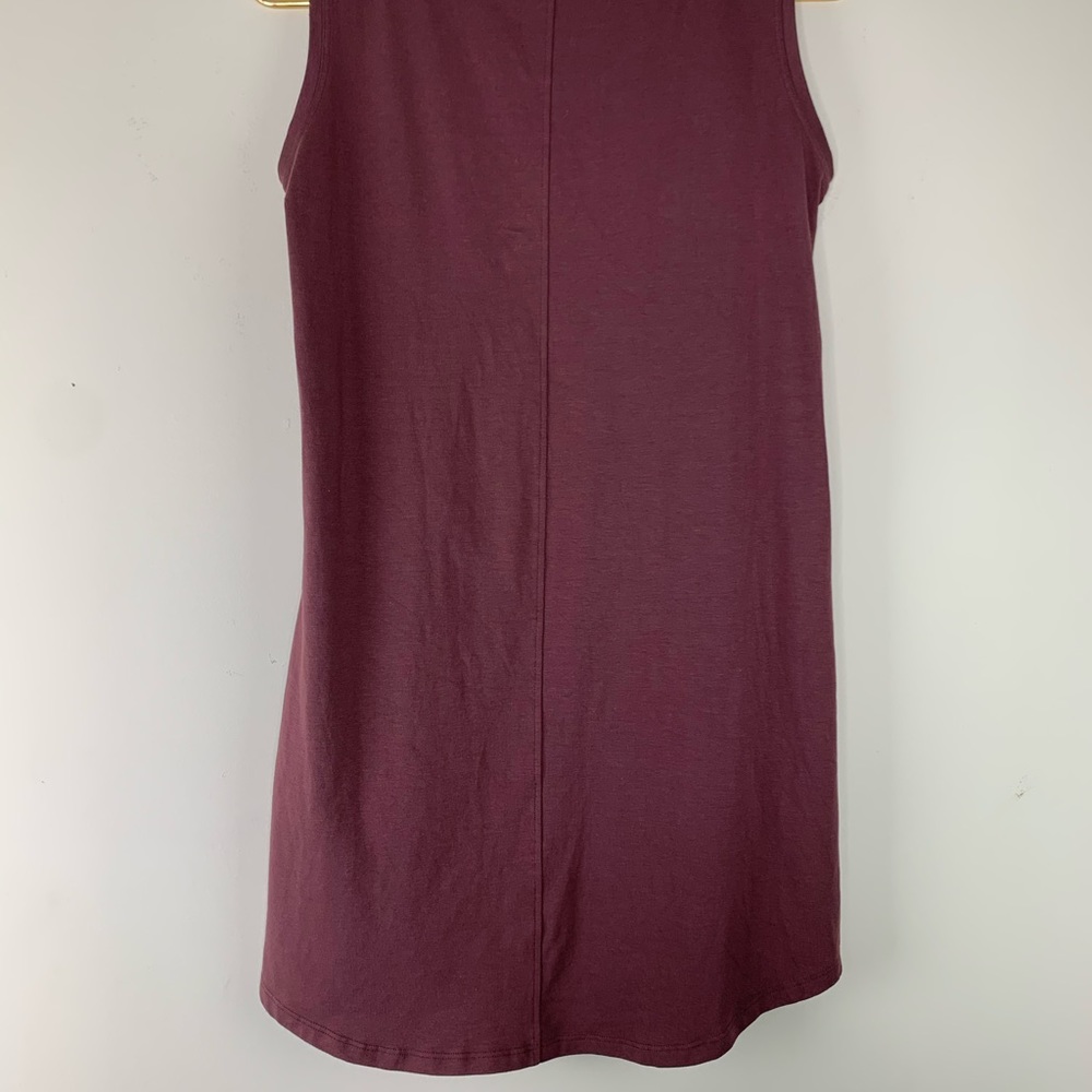 Eileen Fisher Cotton Jersey Tank Dress, PP - Picture 7 of 7